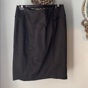 Whbm size 8 black skirt